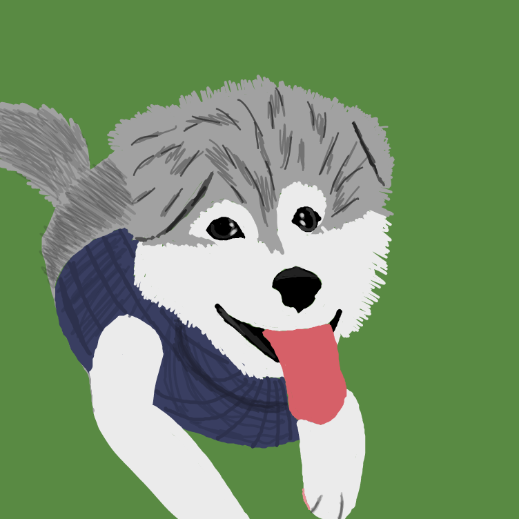 Puppers - Online Drawing Game Comic Strip Panel by Setin