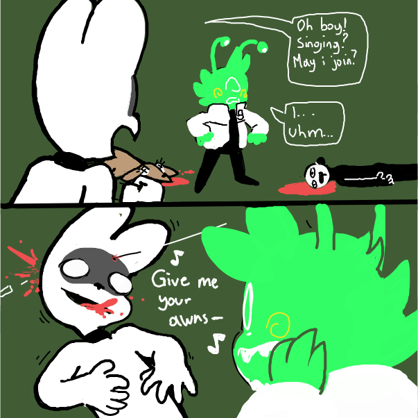  - Online Drawing Game Comic Strip Panel by Sluggishfella