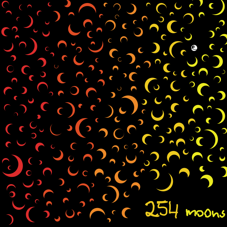 Drawing in crescent moon speedrun by Aluminimalism