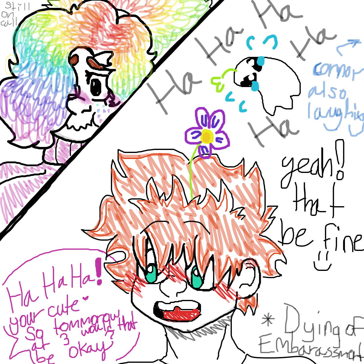 Drawing in First Love 5 by YanaTheDankest