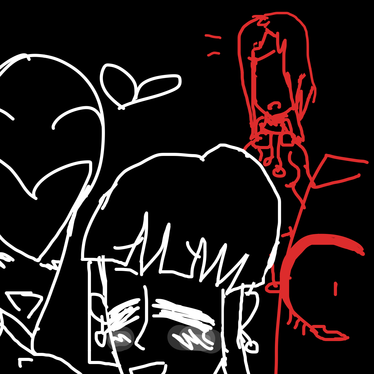 felt heartbreak.
i confessed to my crush today, but she said she was already taken, but she said she wasn’t rejecting me either.
i’m not mad at her, I just hope she’s happy with whoever she’s dating at the moment. - Online Drawing Game Comic Strip Panel by EmoWeeb_the_Simp