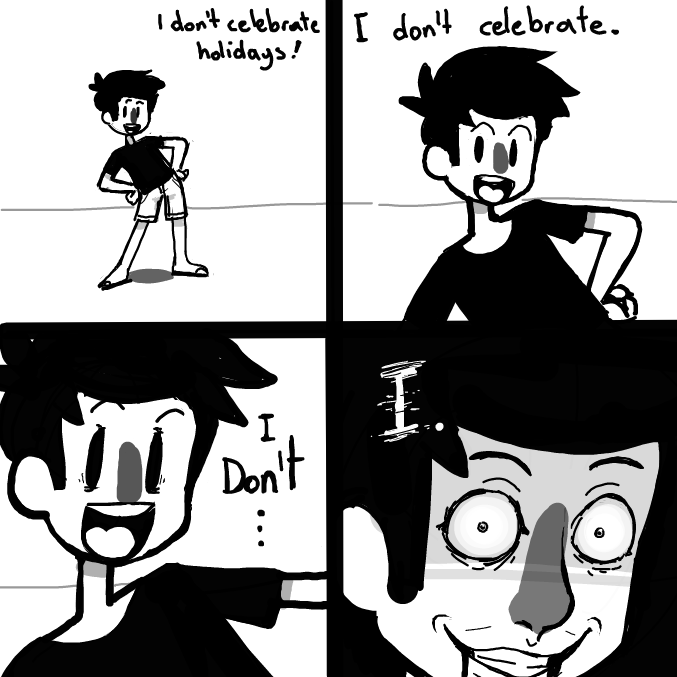  - Online Drawing Game Comic Strip Panel by Sluggishfella