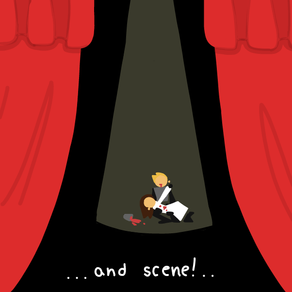  - Online Drawing Game Comic Strip Panel by Elle