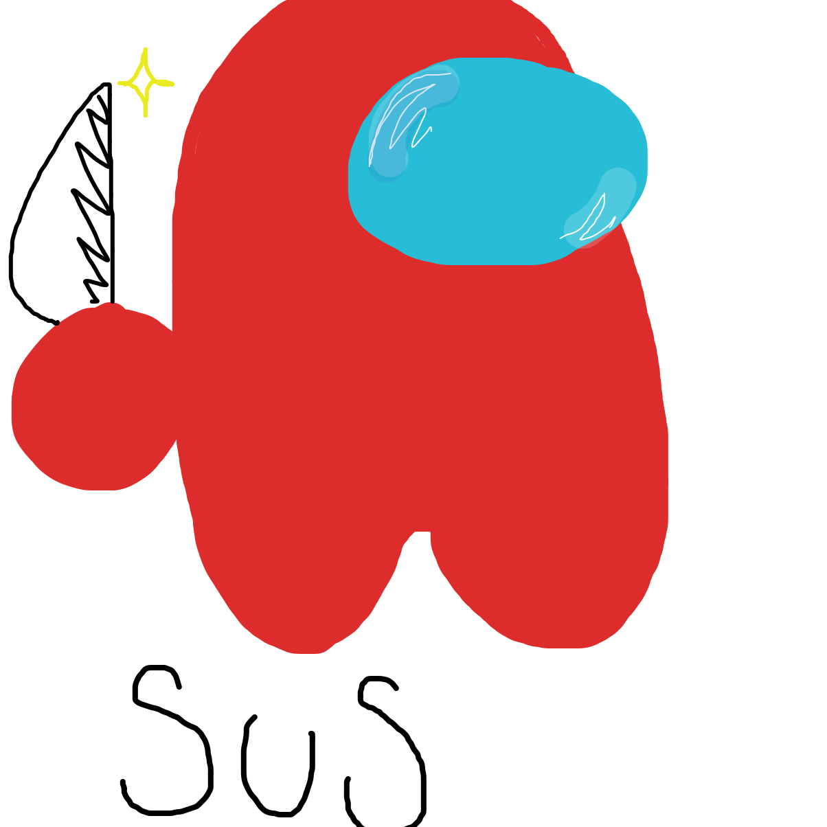 Sus - Online Drawing Game Comic Strip Panel by YanaTheDankest