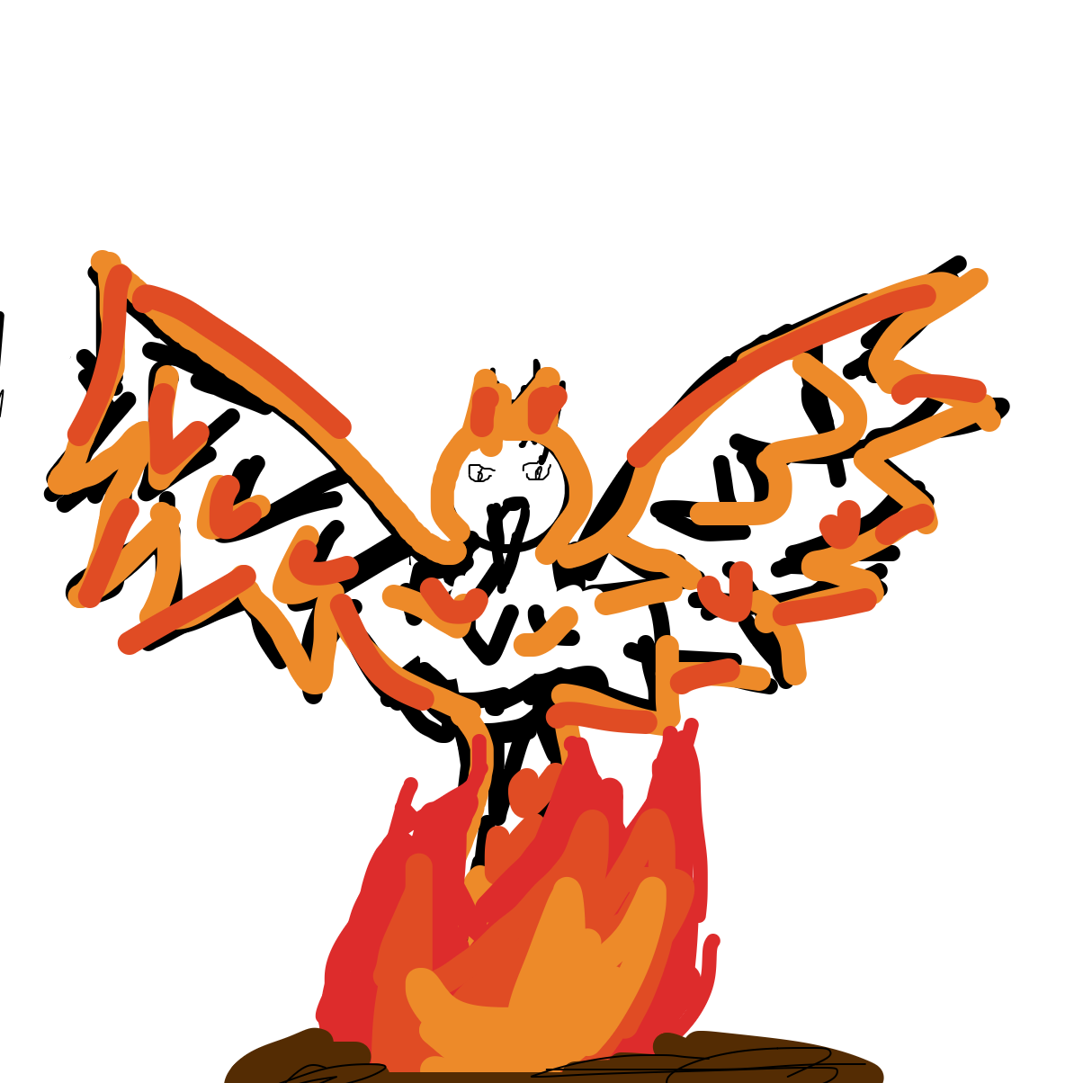 Drawing in Phoenix  by Uglyhuman