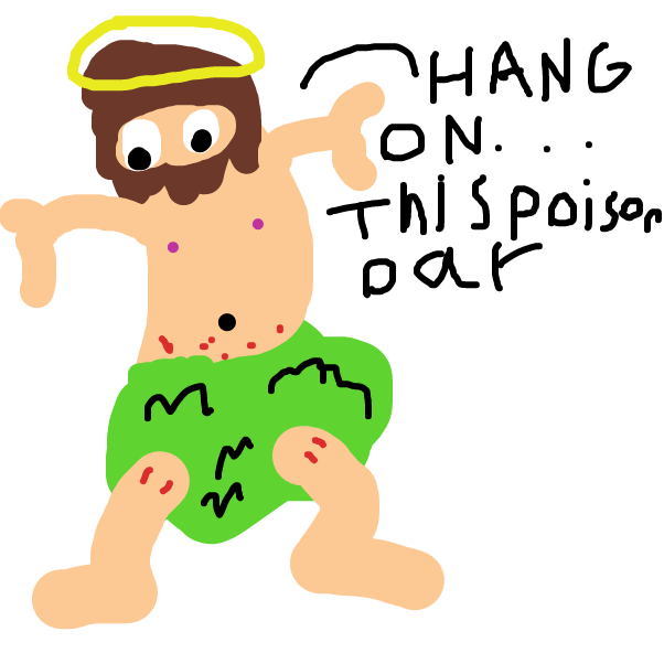 Drawing in naked jesus goes clothes shopping by BananaDoc