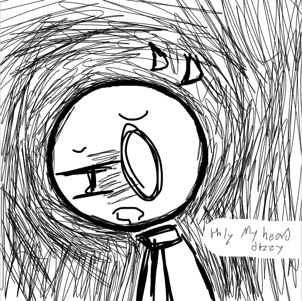 Liked webcomic when you wake up too fast