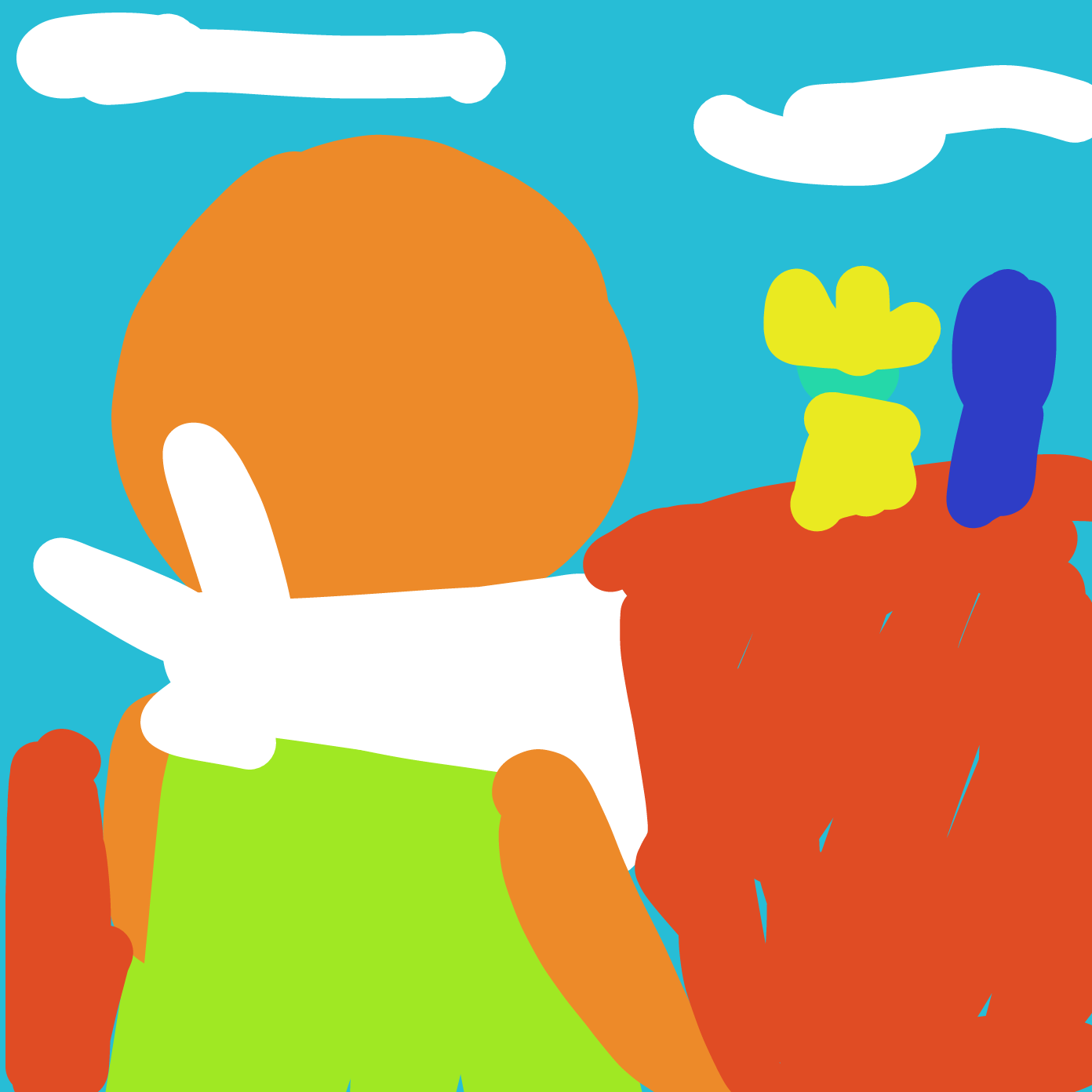  - Online Drawing Game Comic Strip Panel by Chumky