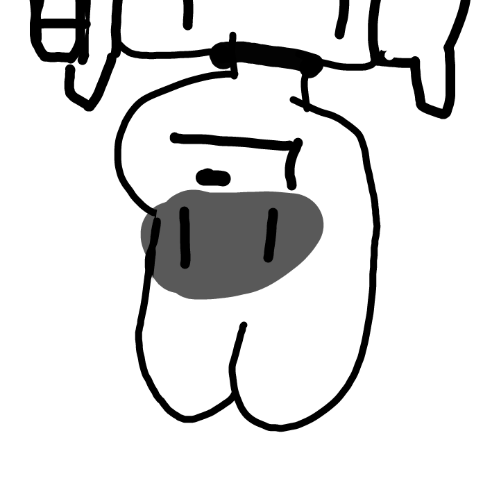 Hehe I can draw upsidedown - Online Drawing Game Comic Strip Panel by Sluggishfella