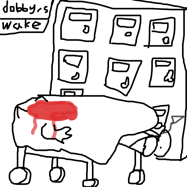 Drawing in Harry Potter and the Fucked Up Wizard Holiday by BananaDoc