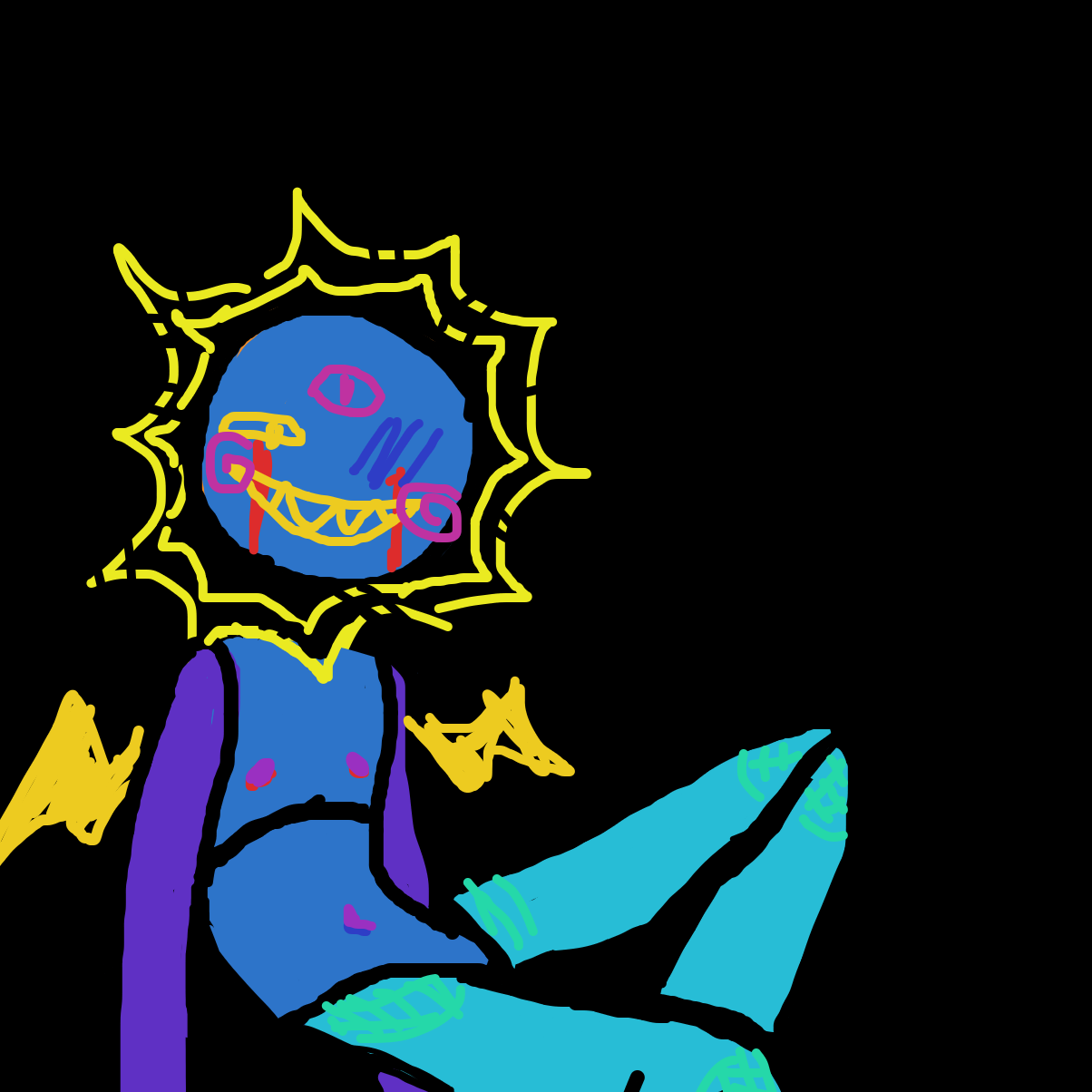 Liked webcomic sun man