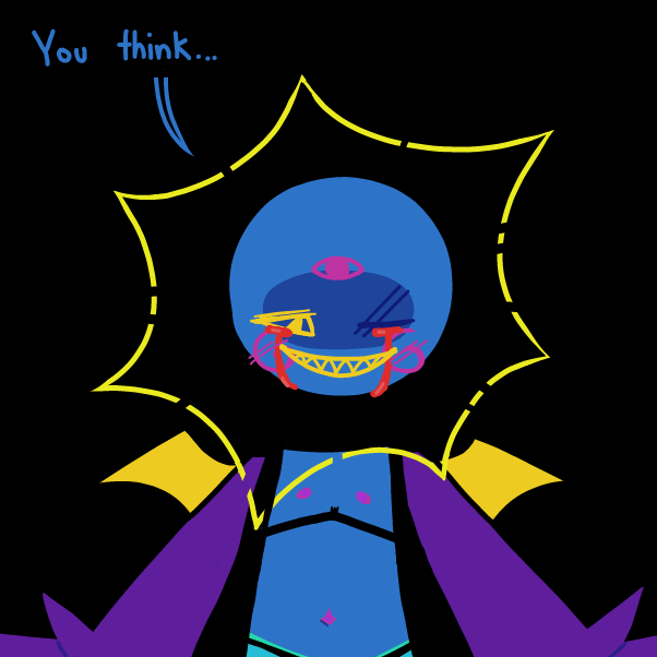 Drawing in sun man by Elle