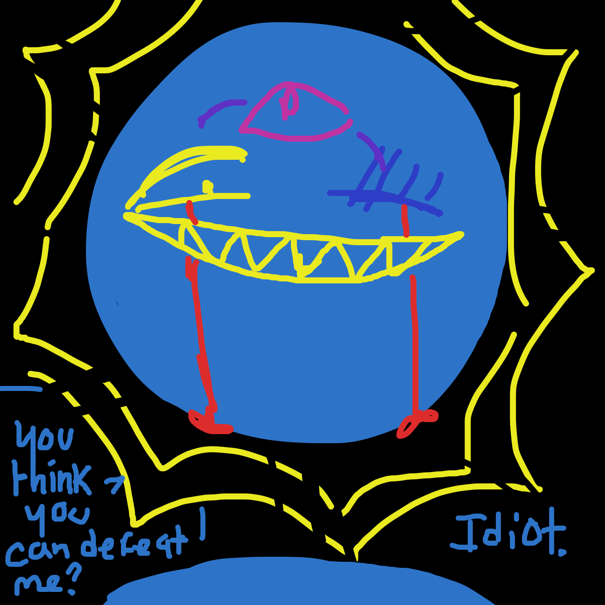  - Online Drawing Game Comic Strip Panel by Razputin