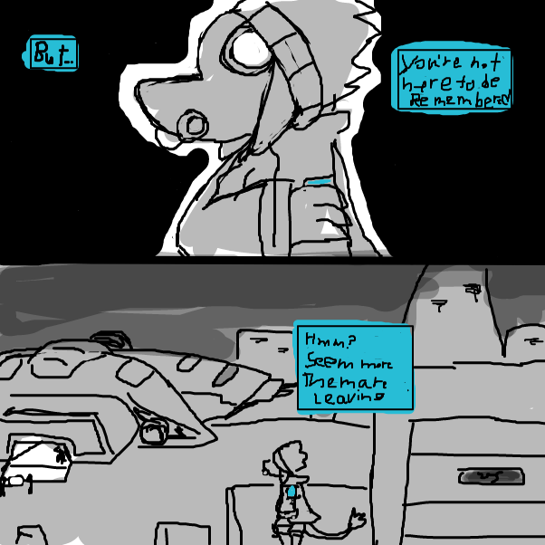  - Online Drawing Game Comic Strip Panel by Derren