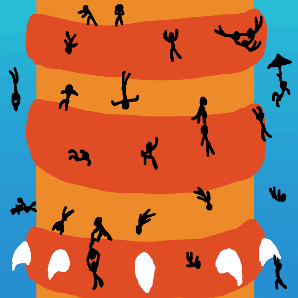  - Online Drawing Game Comic Strip Panel by SeanTrunks