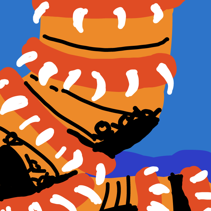 emo worm!  - Online Drawing Game Comic Strip Panel by Razputin