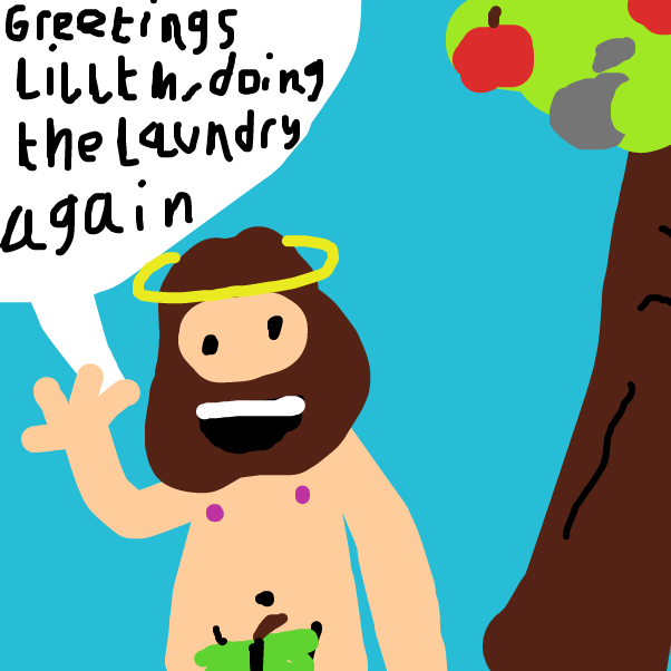 Drawing in Naked Jesus Meets Up With His Friends by BananaDoc