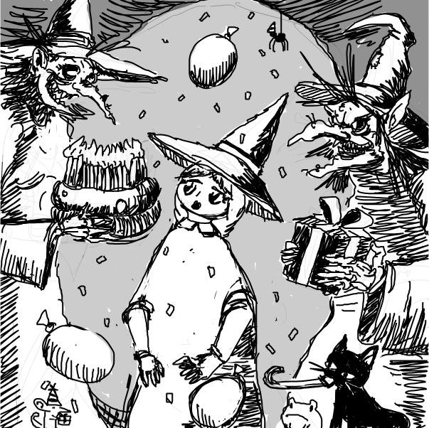 you can run but you cannot hide - Online Drawing Game Comic Strip Panel by Peyocay