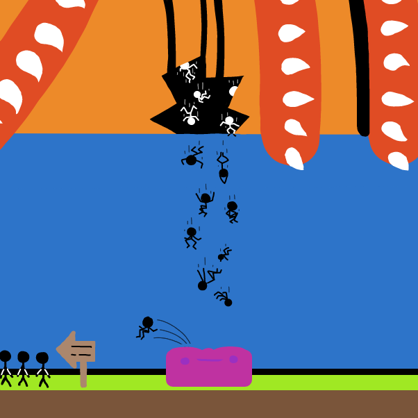  - Online Drawing Game Comic Strip Panel by Elle