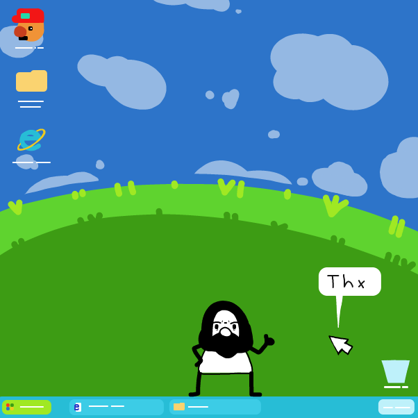  - Online Drawing Game Comic Strip Panel by Elle