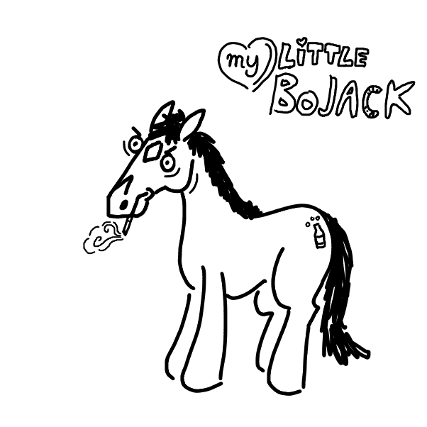 Drawing in Crossbred 2 Cartoons by EggLeon