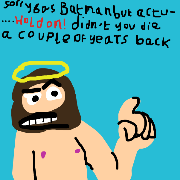 Drawing in Naked Jesus Visits His Neighbours part 1 by BananaDoc