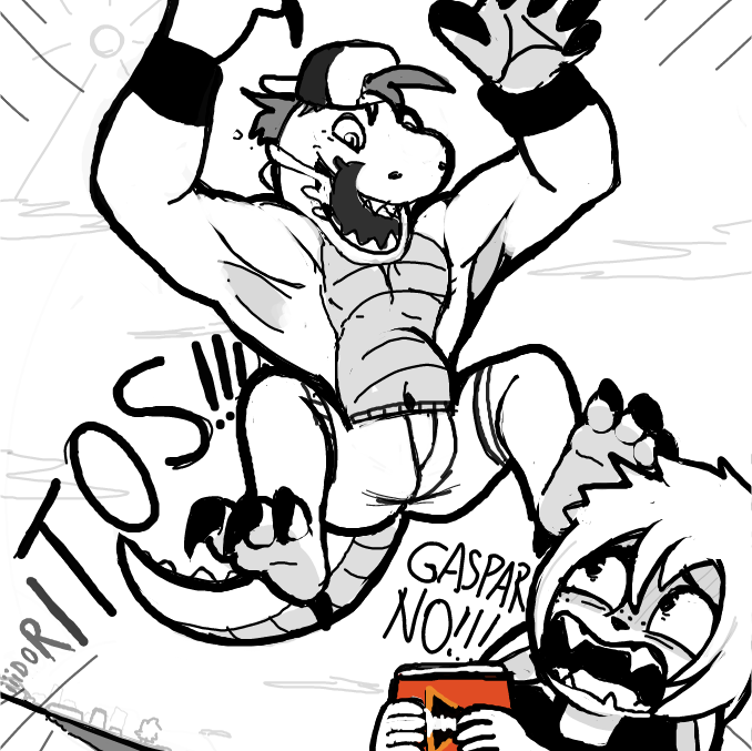  - Online Drawing Game Comic Strip Panel by Sluggishfella