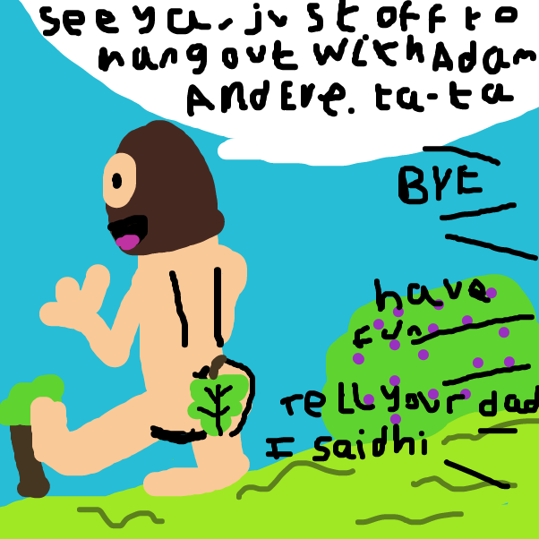 Drawing in Naked Jesus Meets Up With His Friends Part 2 by BananaDoc