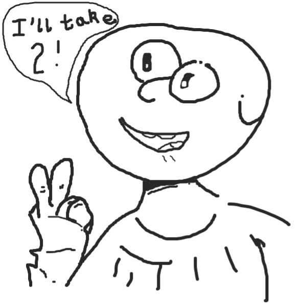 Drawing in uhmm by Calum