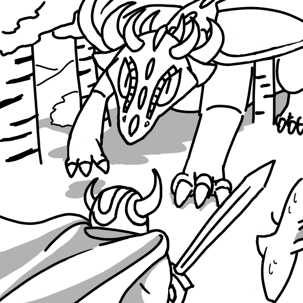 Drawing in ;-; by EggLeon