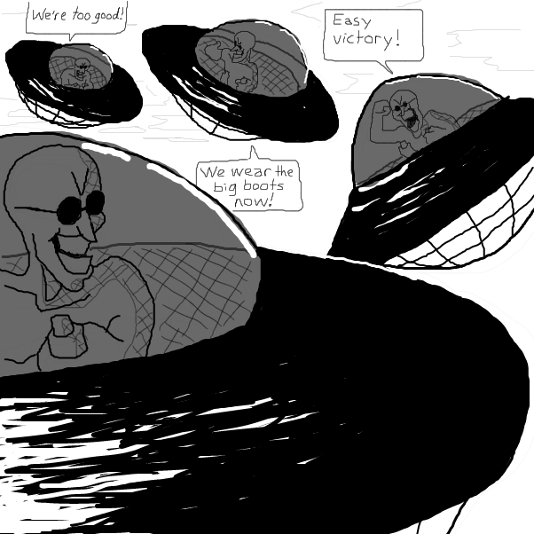 that's what they doing!!

 - Online Drawing Game Comic Strip Panel by Chepley