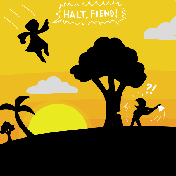  - Online Drawing Game Comic Strip Panel by 🔲