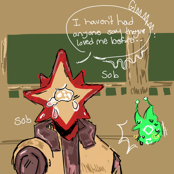 poor alien man, he just wants to sing - Online Drawing Game Comic Strip Panel by Moonpii
