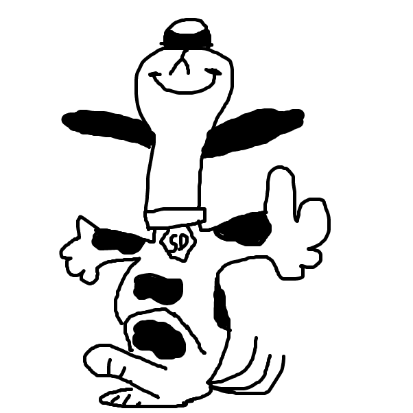 Drawing in Crossbred 2 Cartoons 2 by BananaDoc