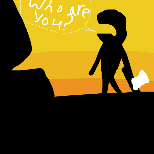 The Tree Chopper Stopped And Saw A Mysterious Hood Guy, But What Happen Is Next? - Online Drawing Game Comic Strip Panel by MCA