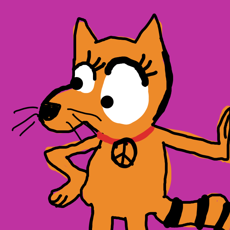 Drawing in Kitty by HaileyS