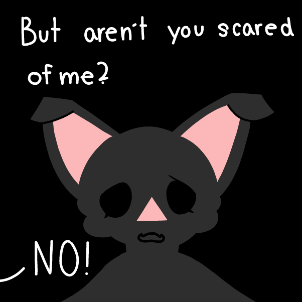 Drawing in Bats must be like angels to rats by NoYesMaybe