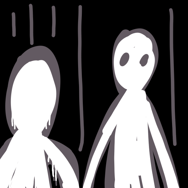 Drawing in shh by EggLeon