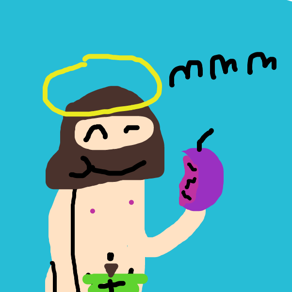Drawing in Naked Jesus Meets Up With His Friends Part 3 by BananaDoc
