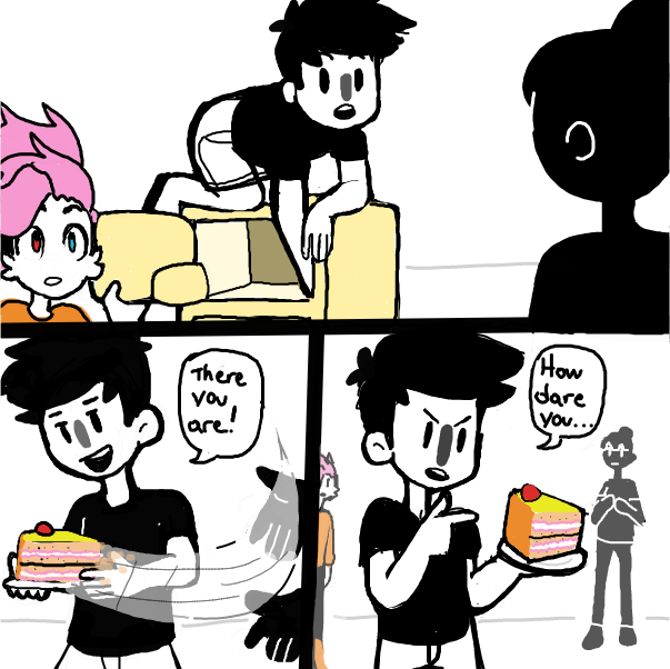  - Online Drawing Game Comic Strip Panel by Sluggishfella