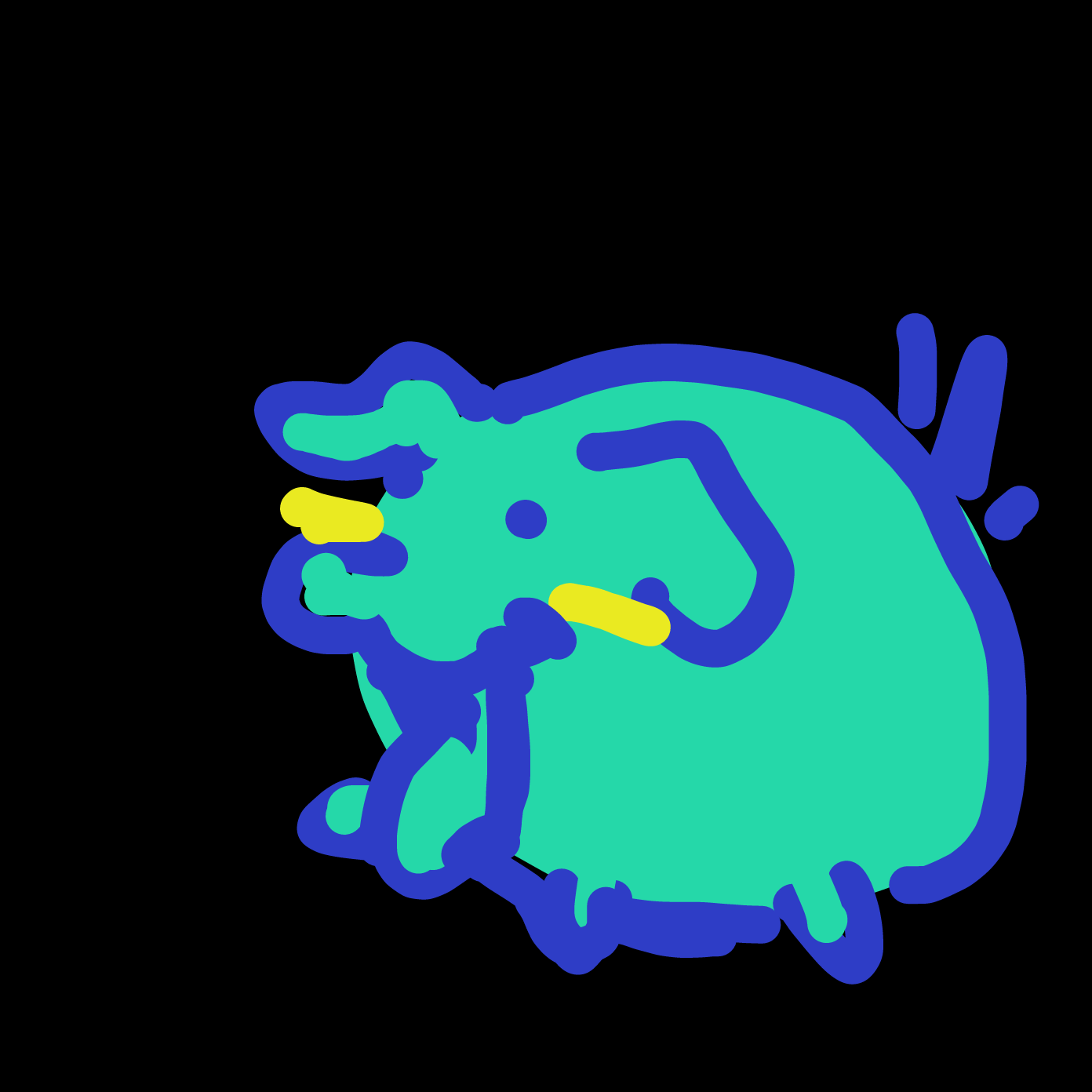  - Online Drawing Game Comic Strip Panel by Chumky