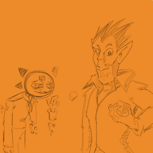 Drawing in brush:1 occupacity:30 by Aluminimalism