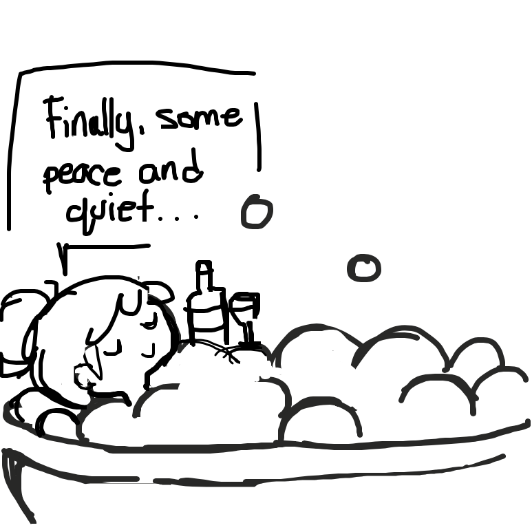 Liked webcomic Bath time