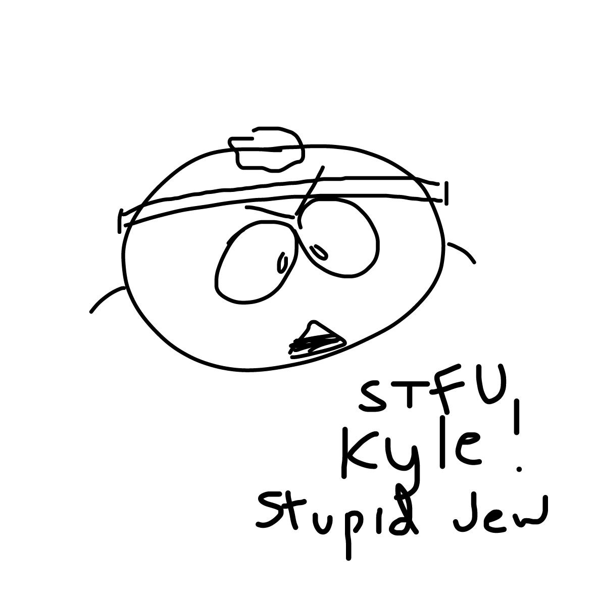 Drawing in South park by TheOddExplorers