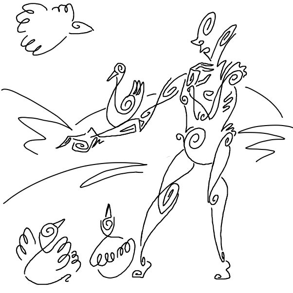 Drawing in Make an Image of Lines and Curves! by EggLeon