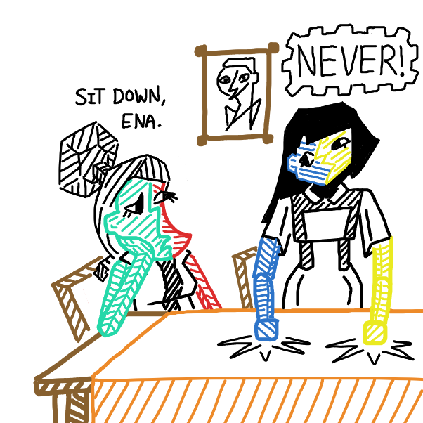 Drawing in ENA Extinction by EggLeon