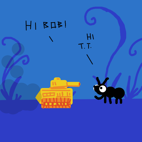  - Online Drawing Game Comic Strip Panel by Emjaypatrick