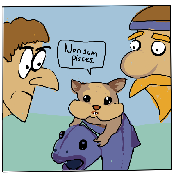 Nullo modo! - Online Drawing Game Comic Strip Panel by Peyocay