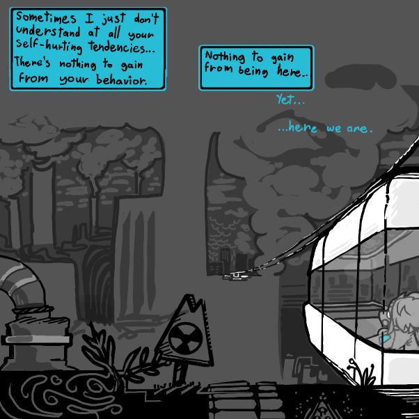  - Online Drawing Game Comic Strip Panel by Mothbunita