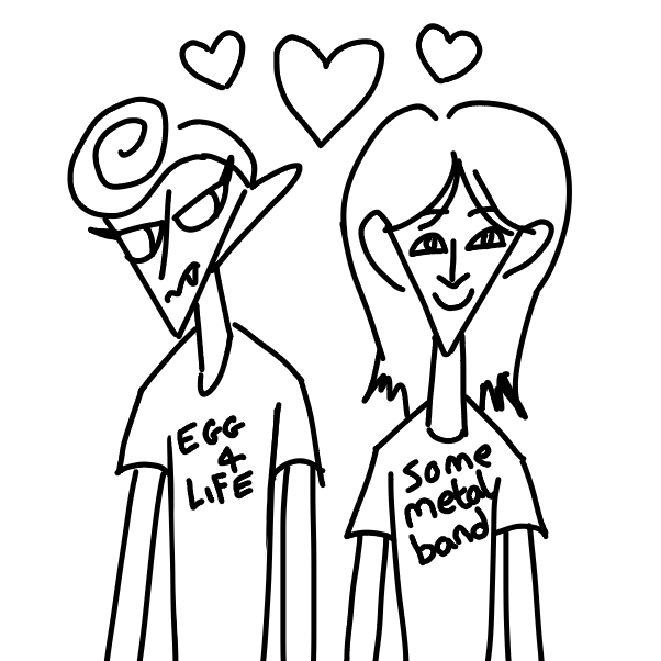 Drawing in your duo (besties in your real life) together by Odium